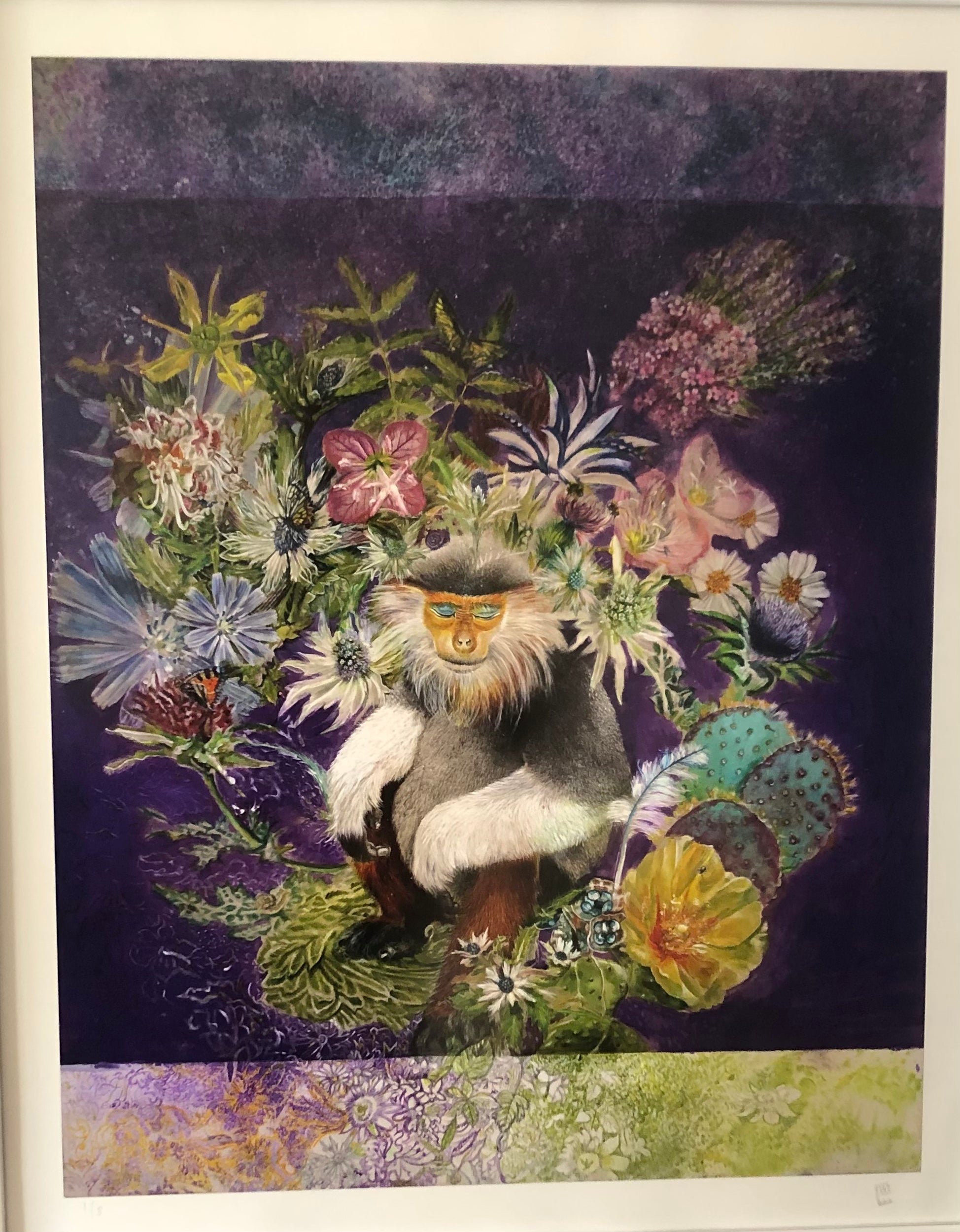 Claudia Pérez Pavón "La Changa Medicinal" size 58 x 71 cm